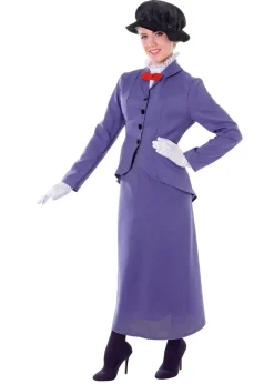 Bristol Novelty Purple Nanny Costume