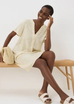 Brown Animal Popover Tunic