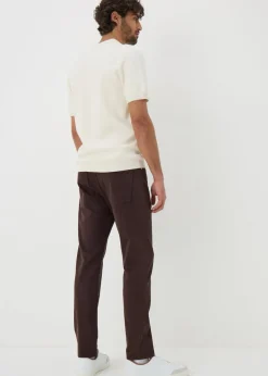 Brown Garment Dye Jeans