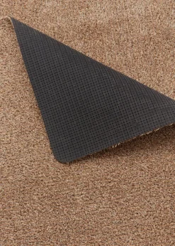 Brown Linen Plain Door Mat (80x95cm)