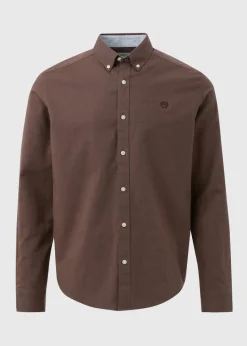 Brown Oxford Shirt