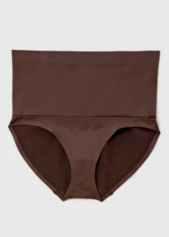Brown Seamless Smoothing Knickers