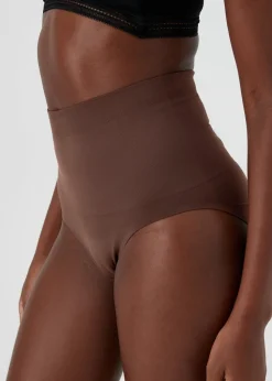 Brown Seamless Smoothing Knickers