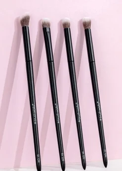 Brushworks Eye Makeup Black Brush Set