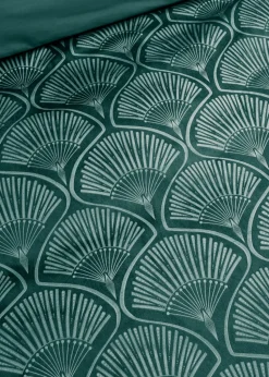 Catherine Lansfield Art Deco Pearl Duvet Cover Set