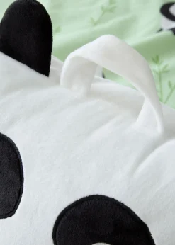 Catherine Lansfield Black/White Perry Panda Cuddle Cushion Back Rest (60x25cm)