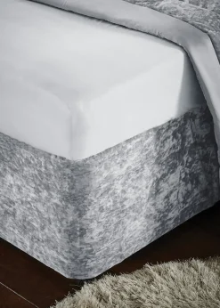 Catherine Lansfield Crushed Velvet Divan Base Wrap