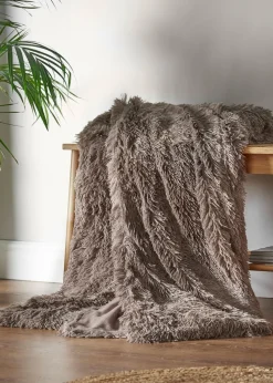 Catherine Lansfield Cuddly Deep Pile Blanket Throw (150x200cm)