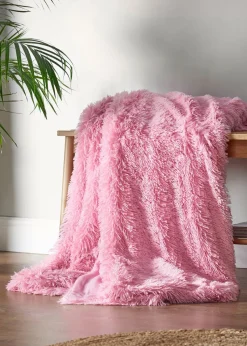 Catherine Lansfield Cuddly Deep Pile Blanket Throw (150x200cm)
