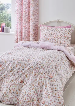 Catherine Lansfield Enchanted Butterfly Reversible Duvet Set