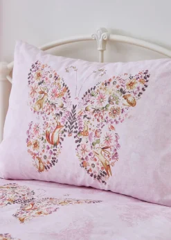 Catherine Lansfield Enchanted Butterfly Reversible Duvet Set