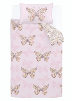 Catherine Lansfield Enchanted Butterfly Reversible Duvet Set