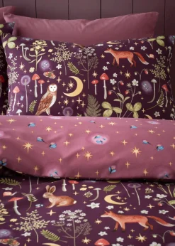 Catherine Lansfield Enchanted Twilight Animals Duvet Set