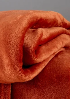 Catherine Lansfield Extra Large Raschel Velvet Touch Blanket Throw (200x240cm)