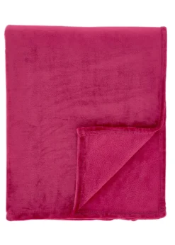 Catherine Lansfield Extra Large Raschel Velvet Touch Blanket Throw (200x240cm)