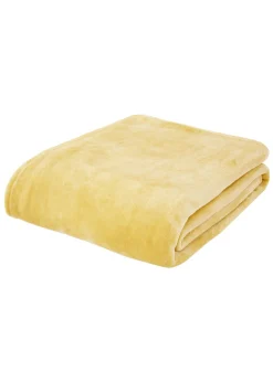 Catherine Lansfield Extra Large Raschel Velvet Touch Blanket Throw (200x240cm)