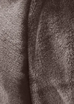 Catherine Lansfield Extra Large Raschel Velvet Touch Blanket Throw (200x240cm)