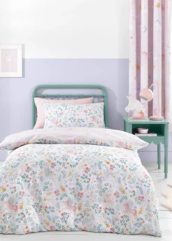 Catherine Lansfield Fairytale Unicorn Duvet Cover Set
