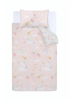 Catherine Lansfield Fairytale Unicorn Duvet Cover Set
