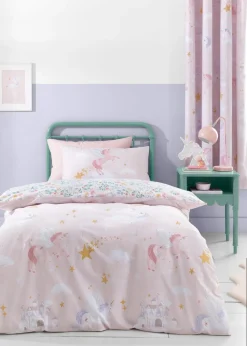 Catherine Lansfield Fairytale Unicorn Duvet Cover Set