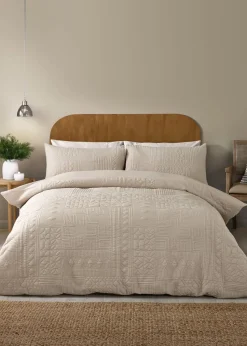 Catherine Lansfield Folkstone Geo Duvet Cover Set