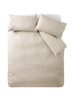 Catherine Lansfield Folkstone Geo Duvet Cover Set