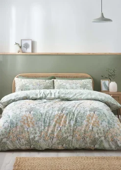 Catherine Lansfield Forest Blossom Reversible Duvet Cover Set