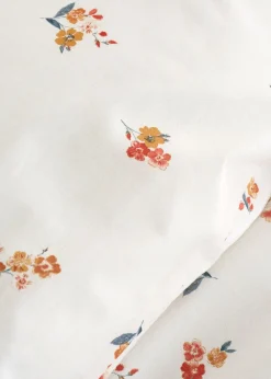 Catherine Lansfield Frill Ditsy Floral Reversible Duvet Cover Set