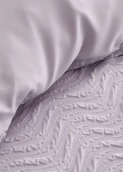 Catherine Lansfield Heatset Wave Duvet Cover Set