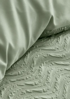 Catherine Lansfield Heatset Wave Duvet Cover Set