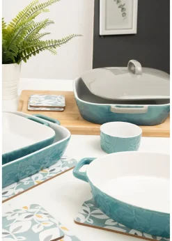 Catherine Lansfield Inga Casserole Dish With Lid 31cm