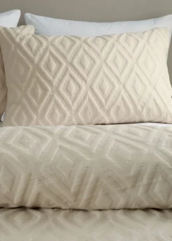 Catherine Lansfield Jacob Geo Soft Touch Duvet Cover Set