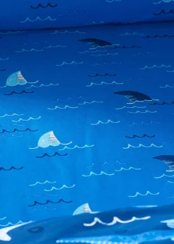 Catherine Lansfield Kids Blue Jawsome Shark Fitted Sheet