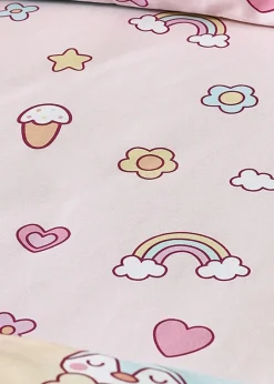 Catherine Lansfield Kids Pink Forever Together Fitted Sheet