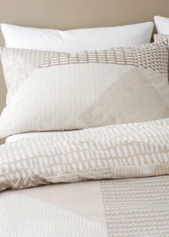 Catherine Lansfield Larsson Geo Reversible Duvet Cover Set