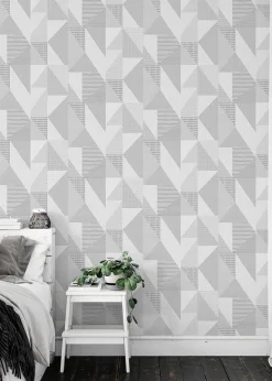 Catherine Lansfield Larsson Geo Wallpaper