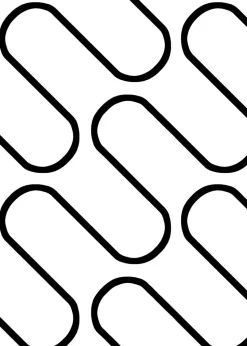 Catherine Lansfield Linear Curve Wallpaper