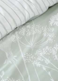 Catherine Lansfield Meadowsweet Floral Reversible Duvet Cover Set