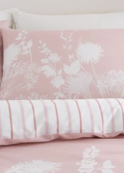 Catherine Lansfield Meadowsweet Floral Reversible Duvet Cover Set
