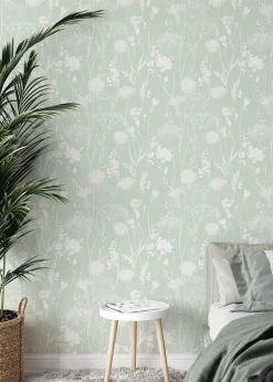 Catherine Lansfield Meadowsweet Floral Wallpaper