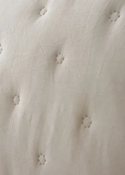 Catherine Lansfield Nori Cream Pinsonic Faux-Shearling Duvet Cover Set