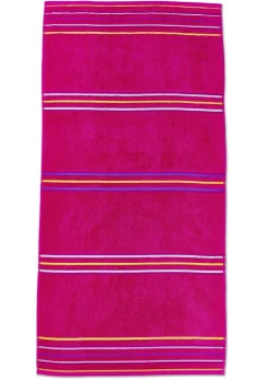 Catherine Lansfield Rainbow Cotton Beach Towel Pair