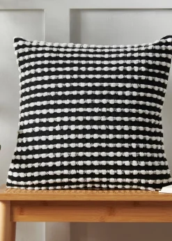 Catherine Lansfield Stab Stitch Cushion (43x43cm)
