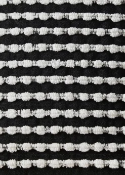 Catherine Lansfield Stab Stitch Cushion (43x43cm)