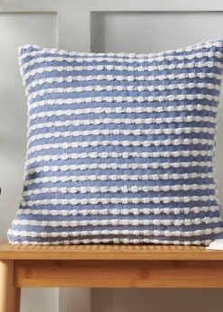 Catherine Lansfield Stab Stitch Cushion (43x43cm)