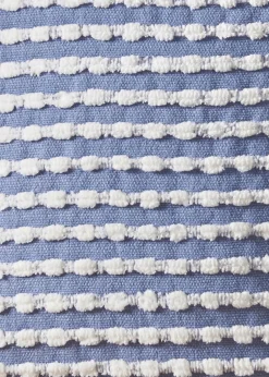 Catherine Lansfield Stab Stitch Cushion (43x43cm)