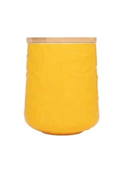 Catherine Lansfield Yellow Inga Storage Jar
