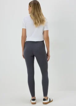 Charcoal Seam Free Leggings