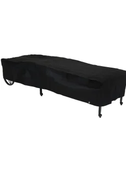 Charles Bentley Black Deluxe Sun Lounger Cover