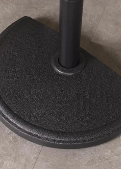 Charles Bentley Concrete Parasol Half Base for Half Canopy Umbrella